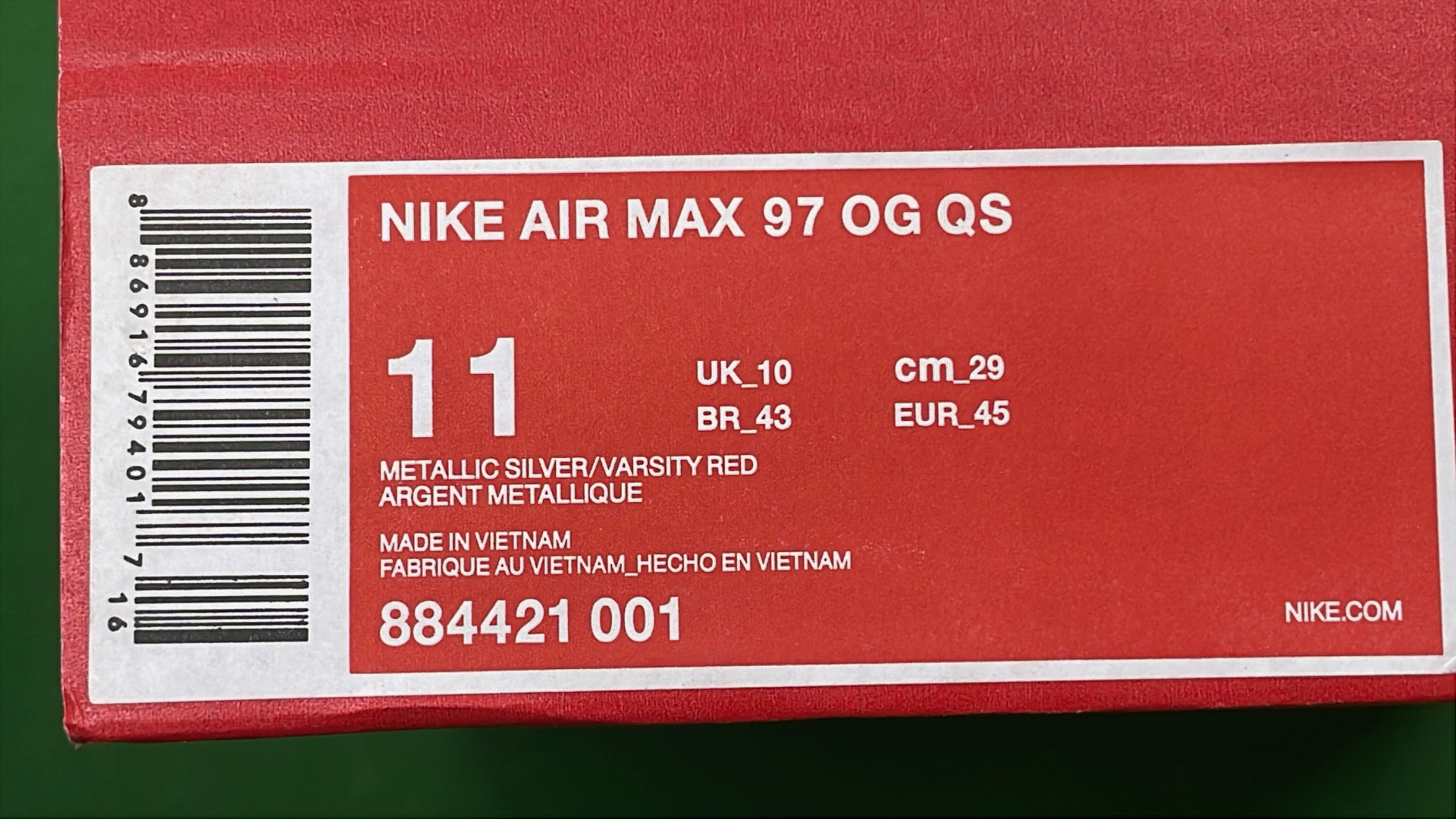 Max 97Casual sneakers — #5781 10