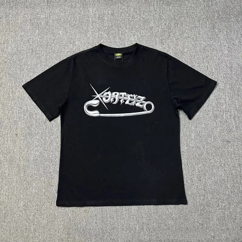 Loose-Fit Crewneck Short-Sleeve Letter-Graphic T-Shirt — GF-1 — #583 5