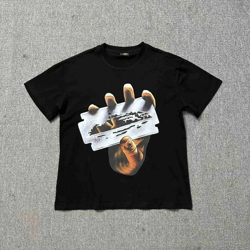 Loose-Fit Crewneck Short-Sleeve Letter-Graphic T-Shirt — GF-1 — #583 6
