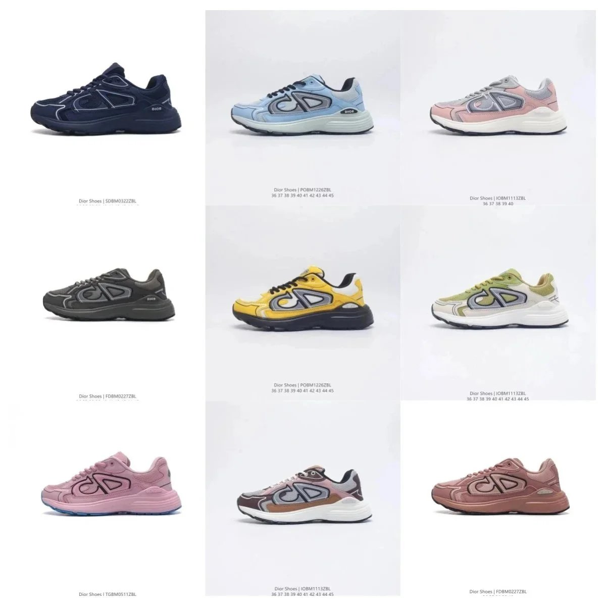 Spreadsheet D shoes