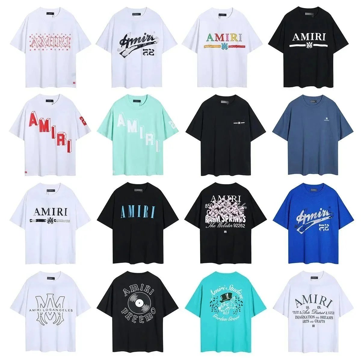 Unisex Cotton Crewneck Short-Sleeve Printed T-Shirt — QS036