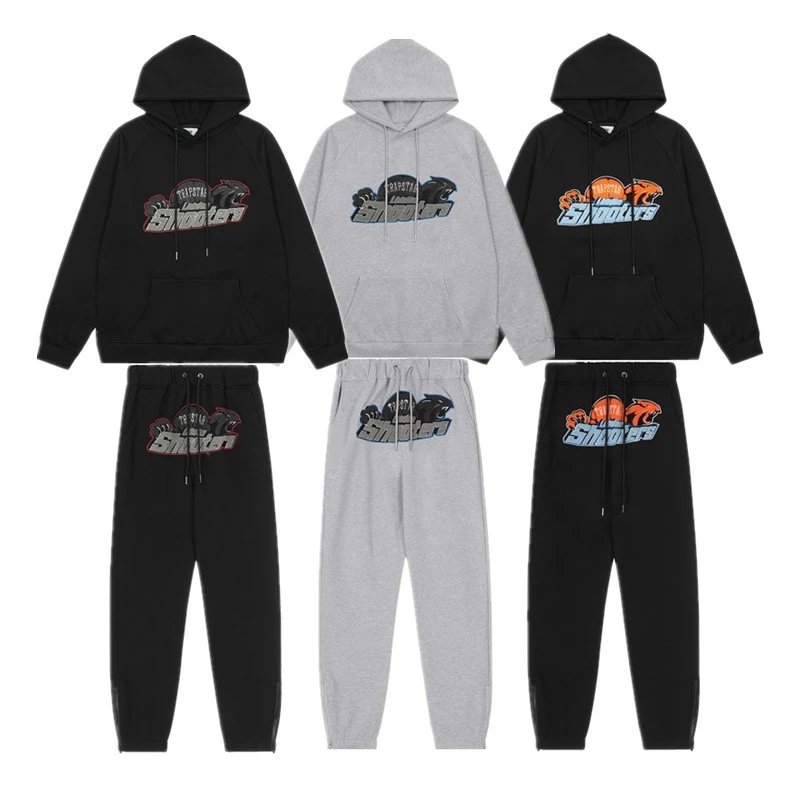 Unisex Embroidered Sweatshirt Set