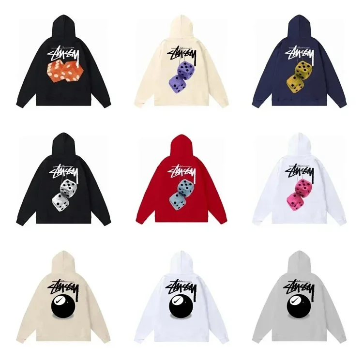 Unisex Hooded Letter-Graphic Sweatshirt 2