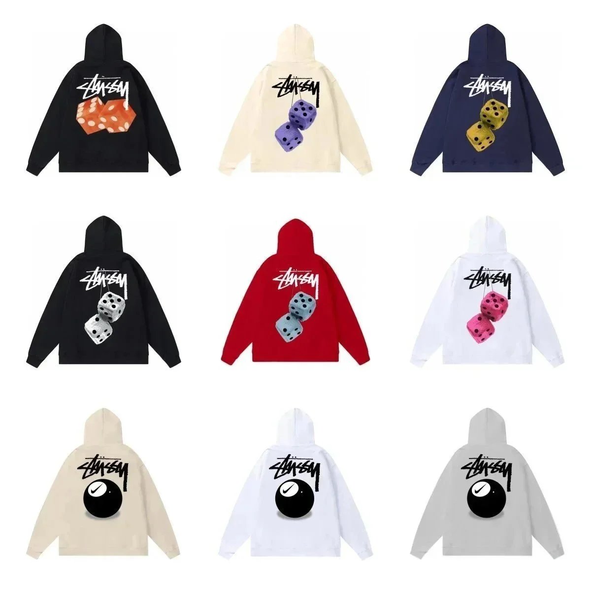 Unisex Hooded Letter-Graphic Sweatshirt
