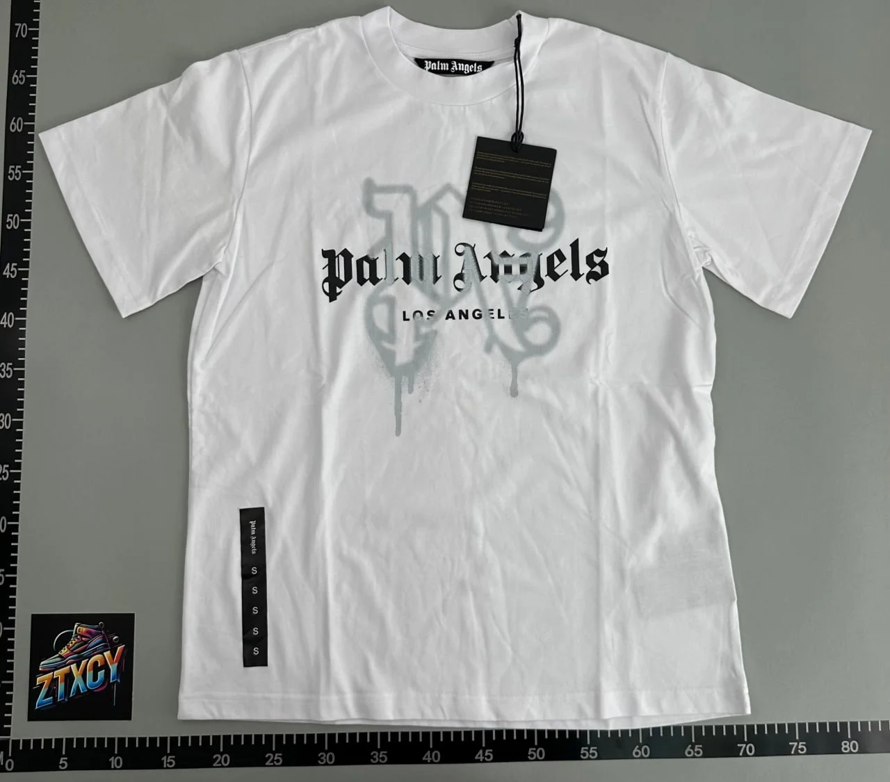 Unisex Loose-Fit Cotton Short-Sleeve Letter-Graphic T-Shirt — CY 3