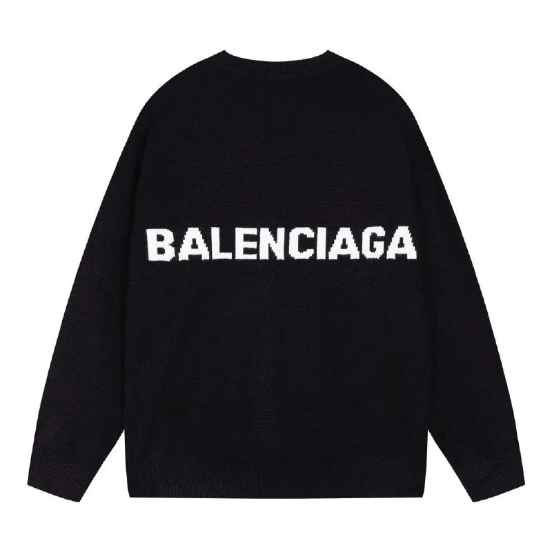 Long-Sleeve Letter-Graphic Knitwear 4