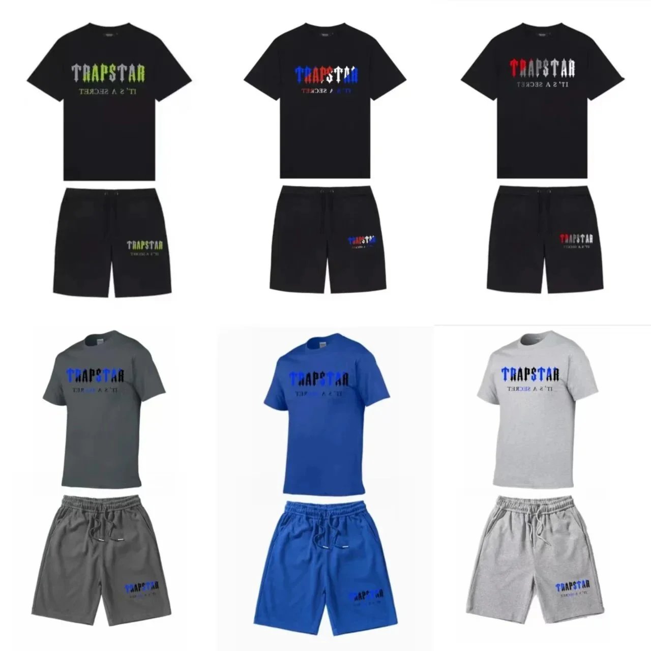 Short-Sleeve T-Shirt & Shorts Set — #644