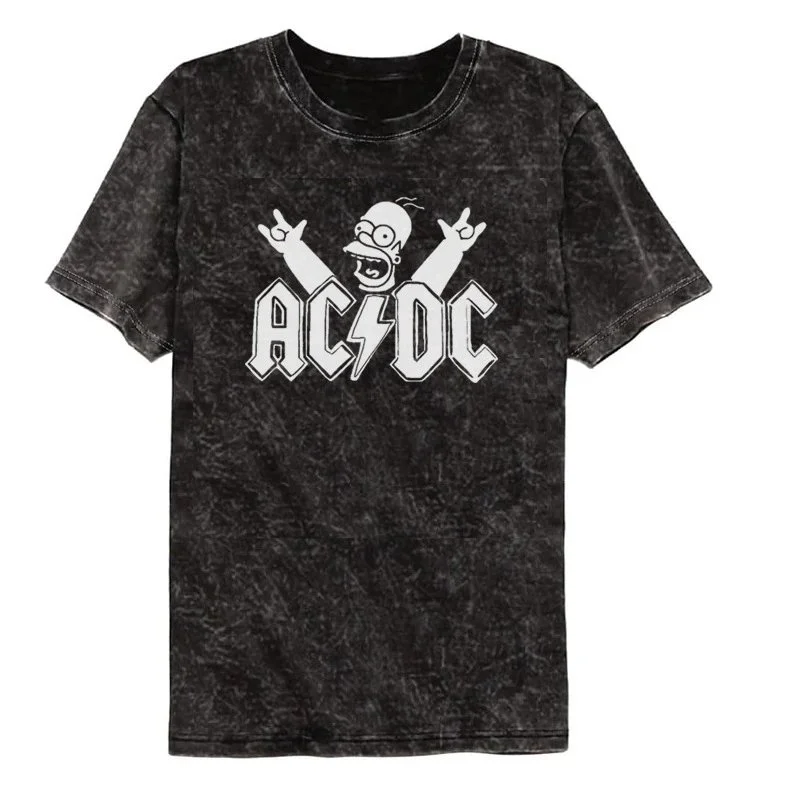 Short-Sleeve Washed T-Shirt — #646 3
