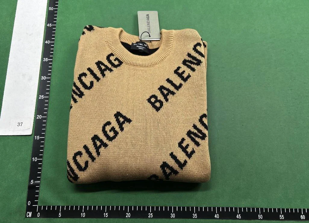 Unisex Loose-Fit Letter-Graphic Knitwear — CF 2