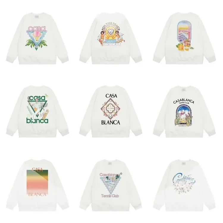 Unisex Loose-Fit Cotton Crewneck Sweatshirt — YY08-cs — #6549 2
