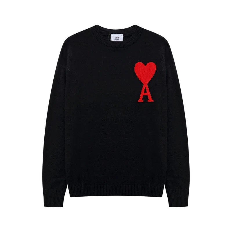 Unisex Loose-Fit Crewneck Knitwear — #6586