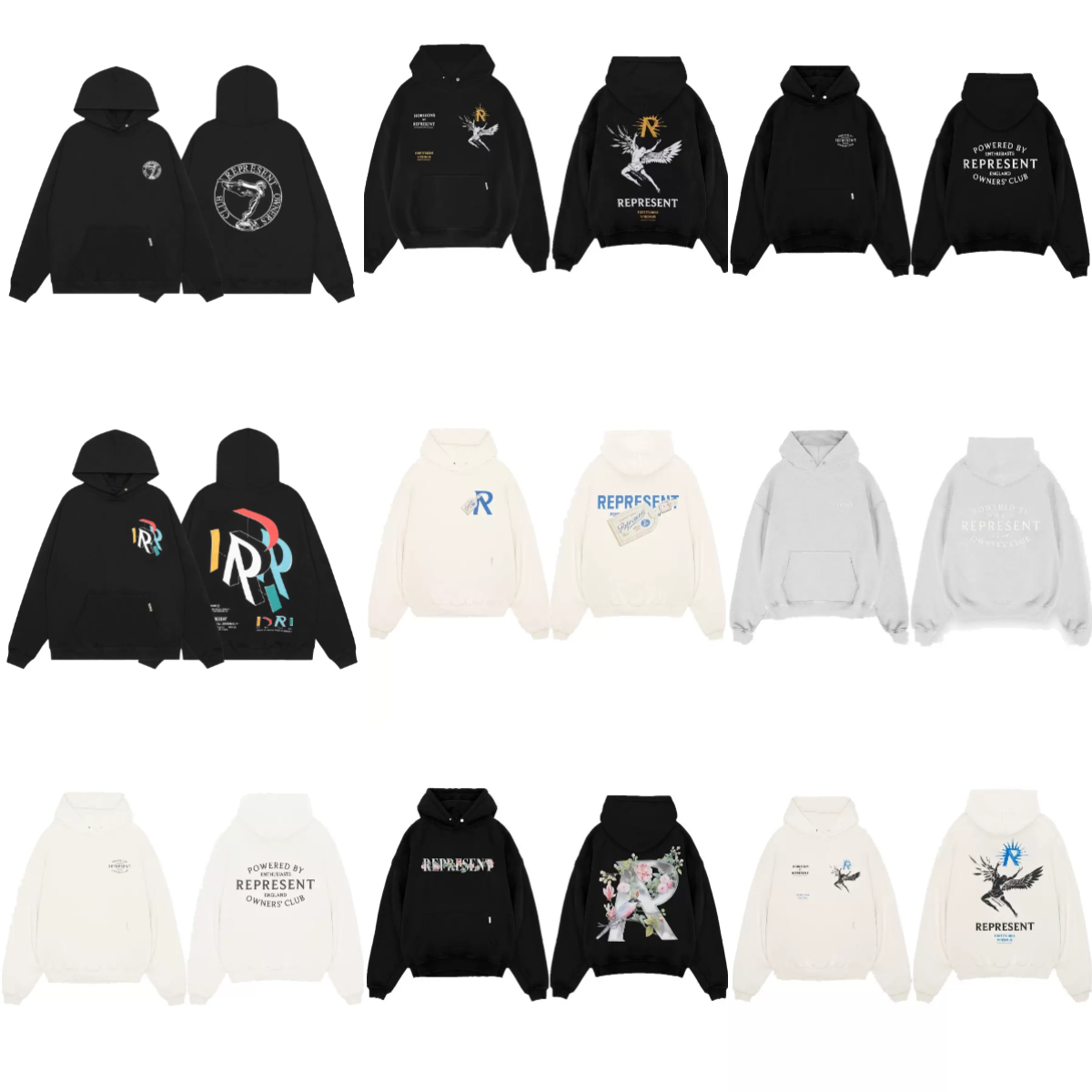 Printed Hoodie — YS01