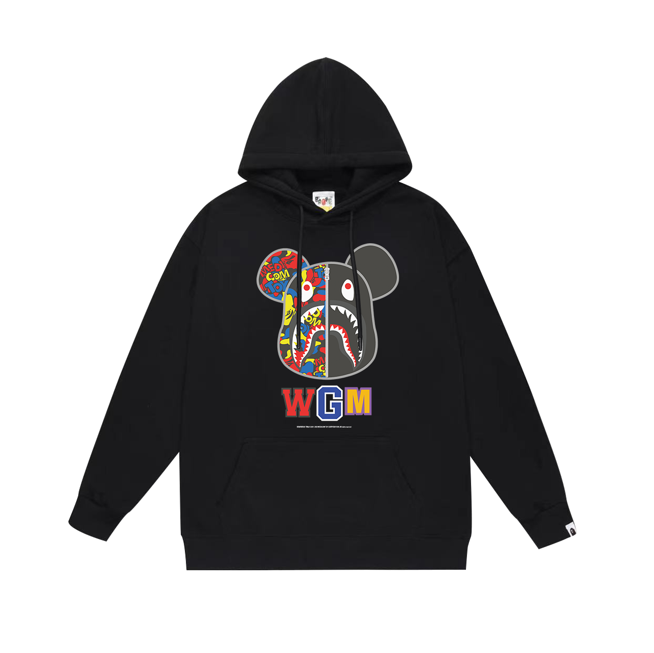 Unisex Hooded Printed Sweatshirt