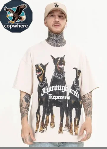 Vint*ge Represent Dog T — T-Shirt — #672 3