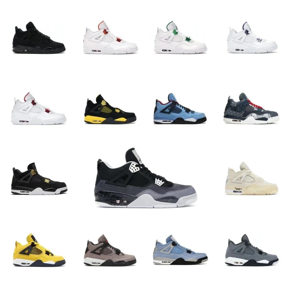 BATCH Air J0rdan 4 Collection — Shoes