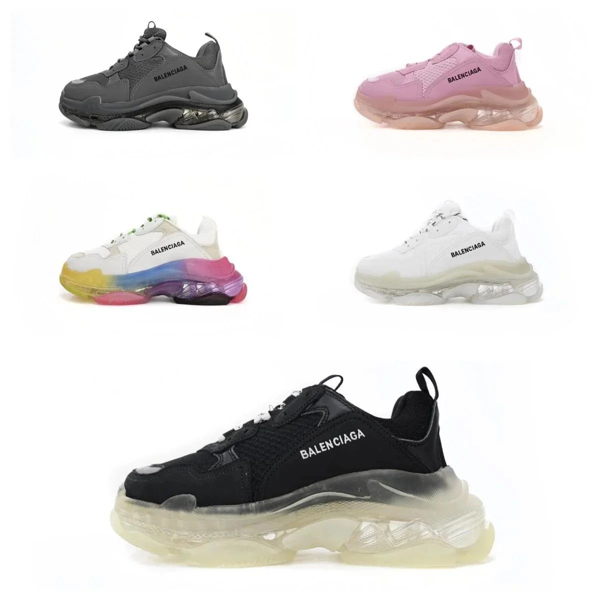 OK Triple S Clear — Shoes — #6769