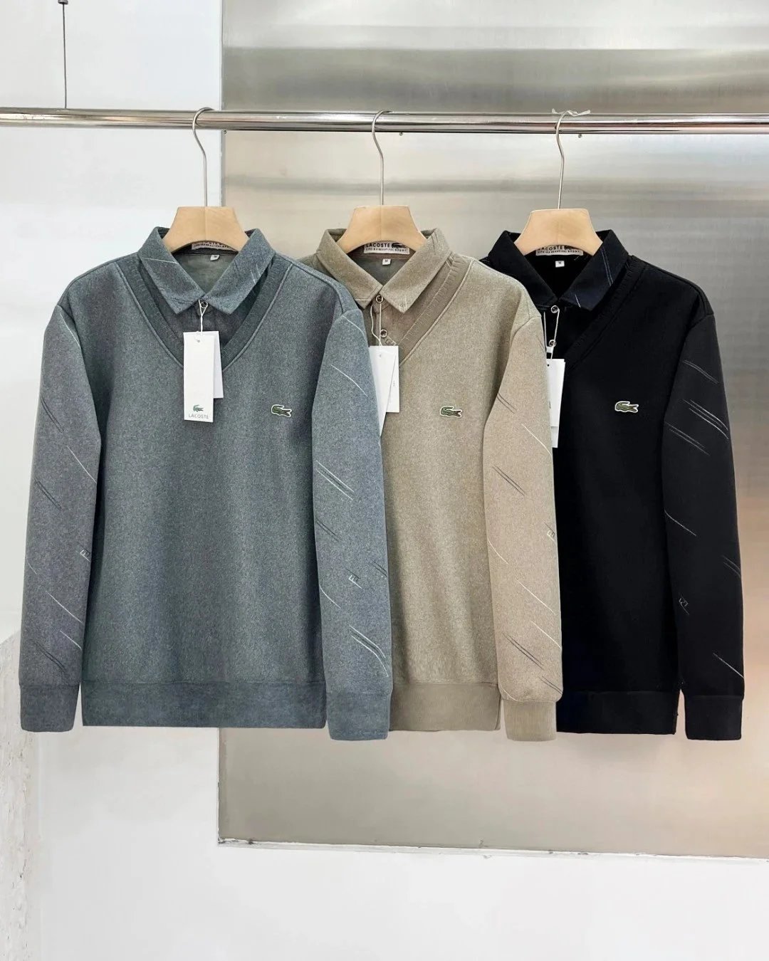 Men's Collared Knitwear