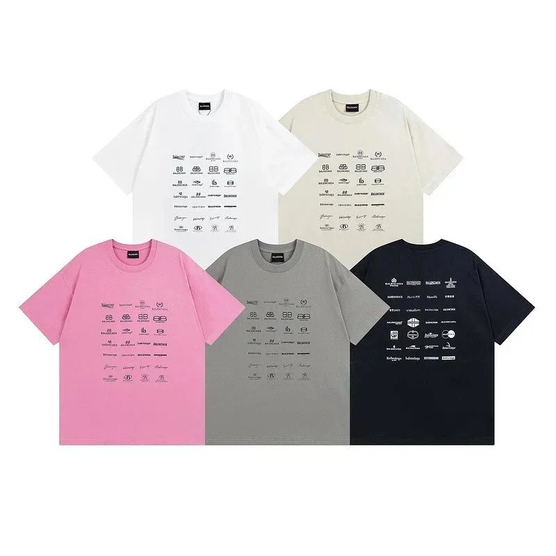 Unisex Loose-Fit Short-Sleeve T-Shirt Selection — LOGO