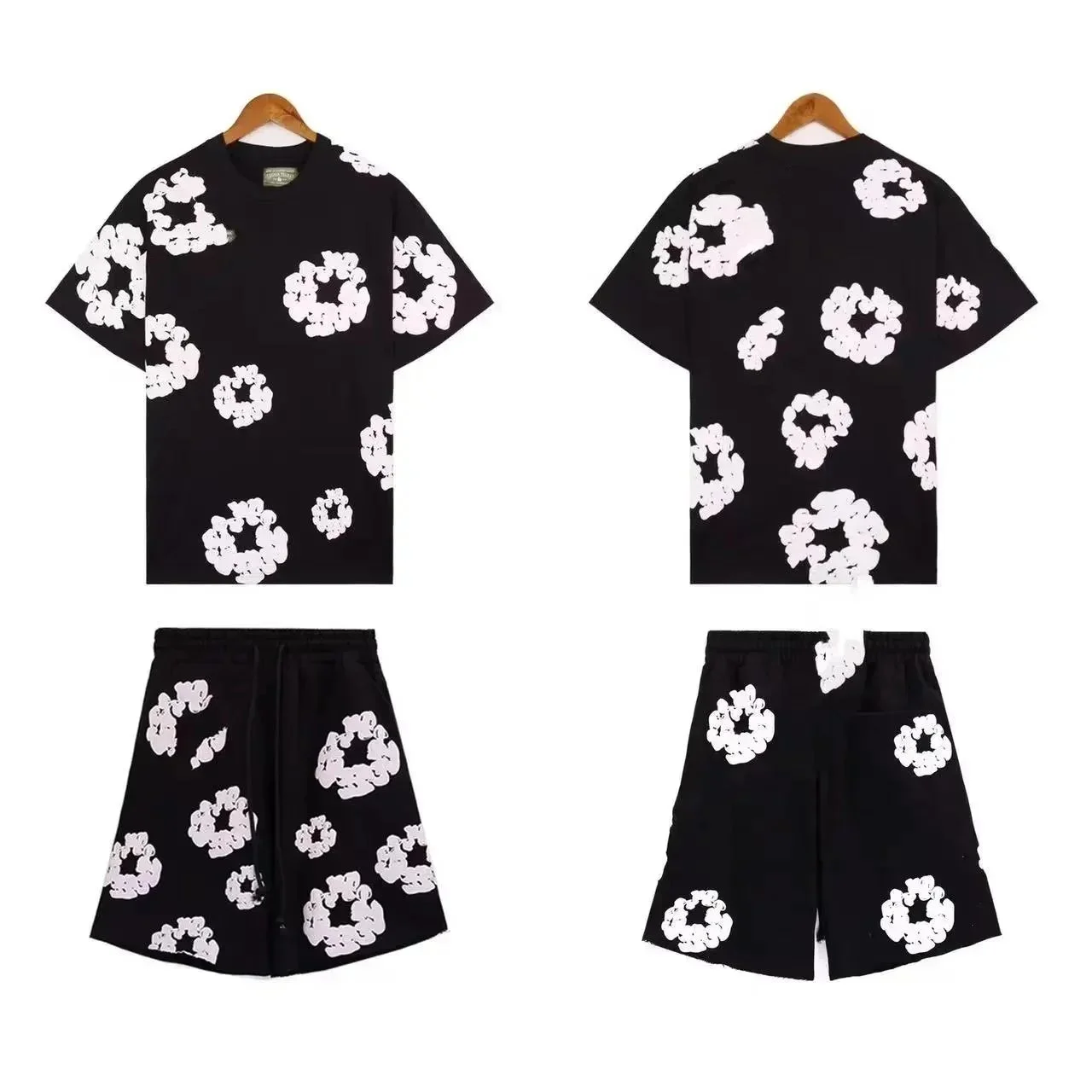 Printed Puff-Print Clothing Set — Mm22 2