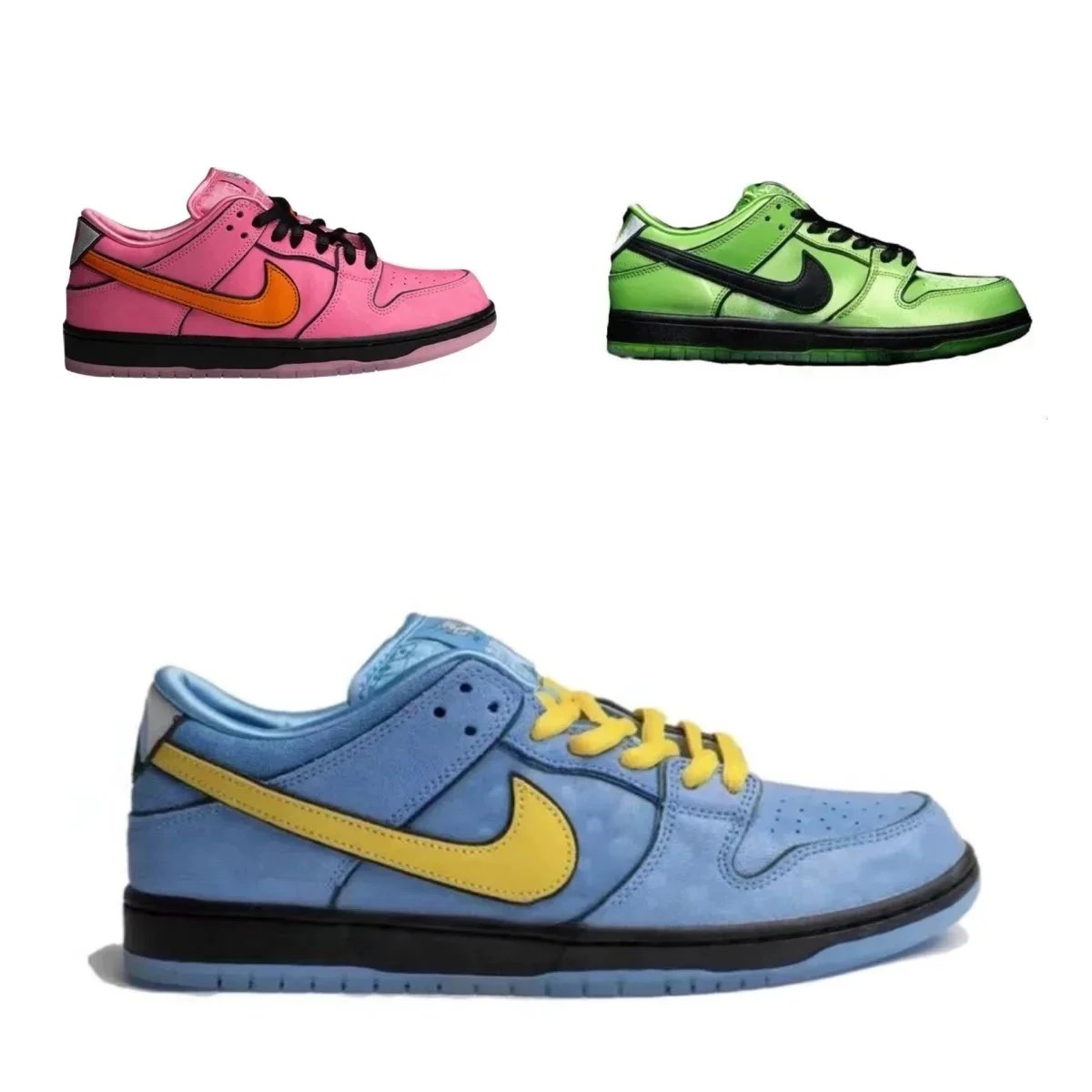 S2 The Powerpuff Girls x D**K Low Pro QS — Shoes