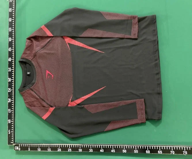 Casual fitness quick-drying tight Short-Sleeve Top — #688 4