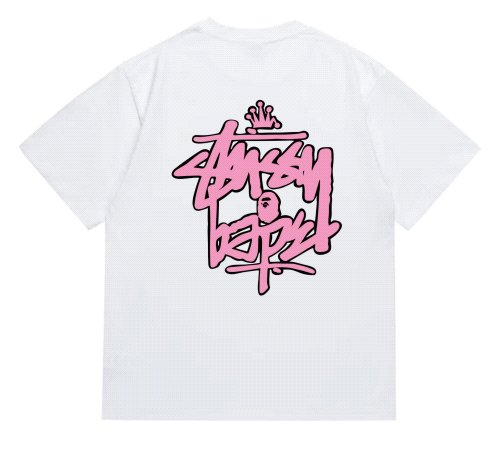 Co-branded printed short-sleeved collection