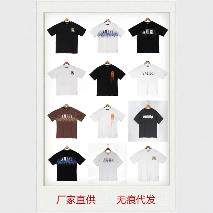Short-sleeved T-Shirts, loose fit for men and women 2