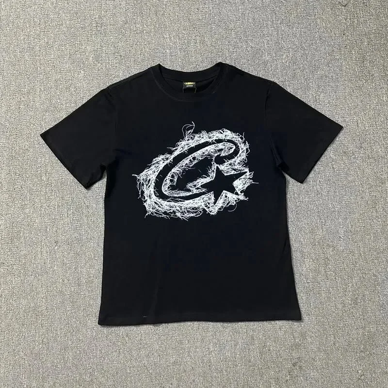 HM17--T-Shirt short-sleeved lettered men's and women's fashion short-sleeved collection 2