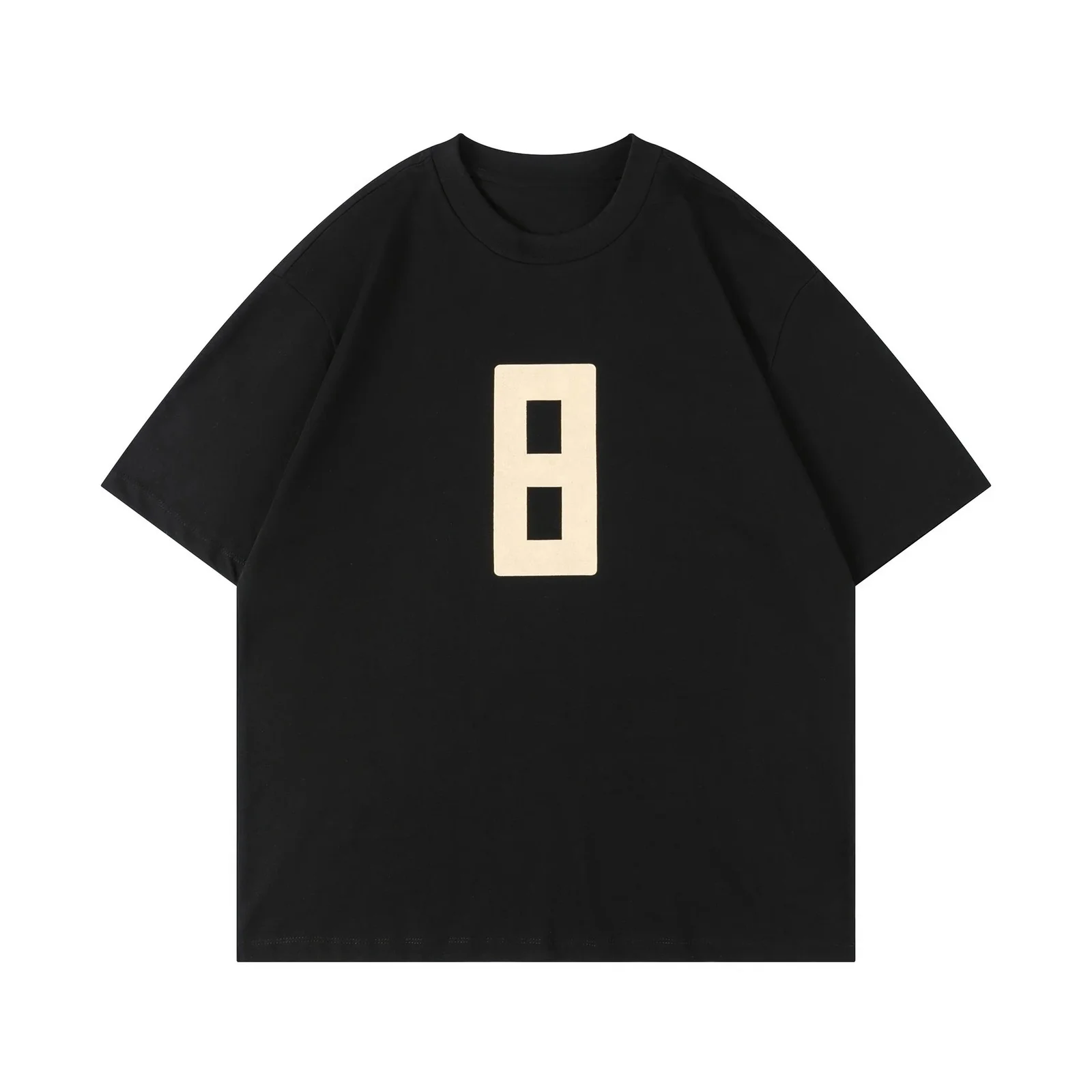 F double stitch Short-Sleeve Top 2