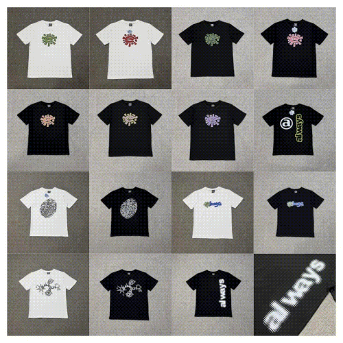 Summer T-Shirt casual street hip-hop short-sleeved trend 2