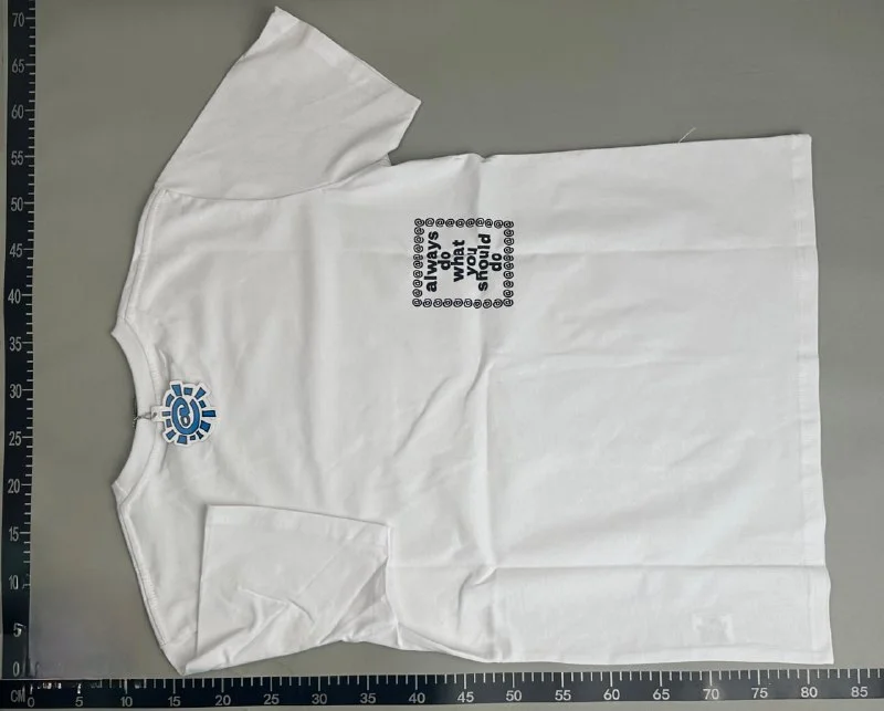 Summer T-Shirt casual street hip-hop short-sleeved trend 5