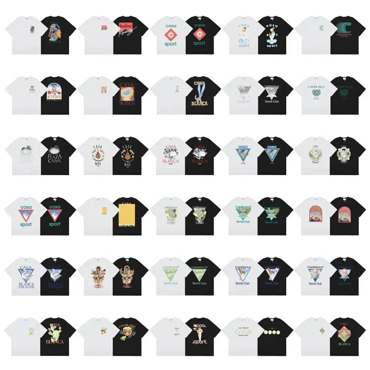 Summer men’s and women’s loose casual short-sleeved T-Shirt collection 2 2