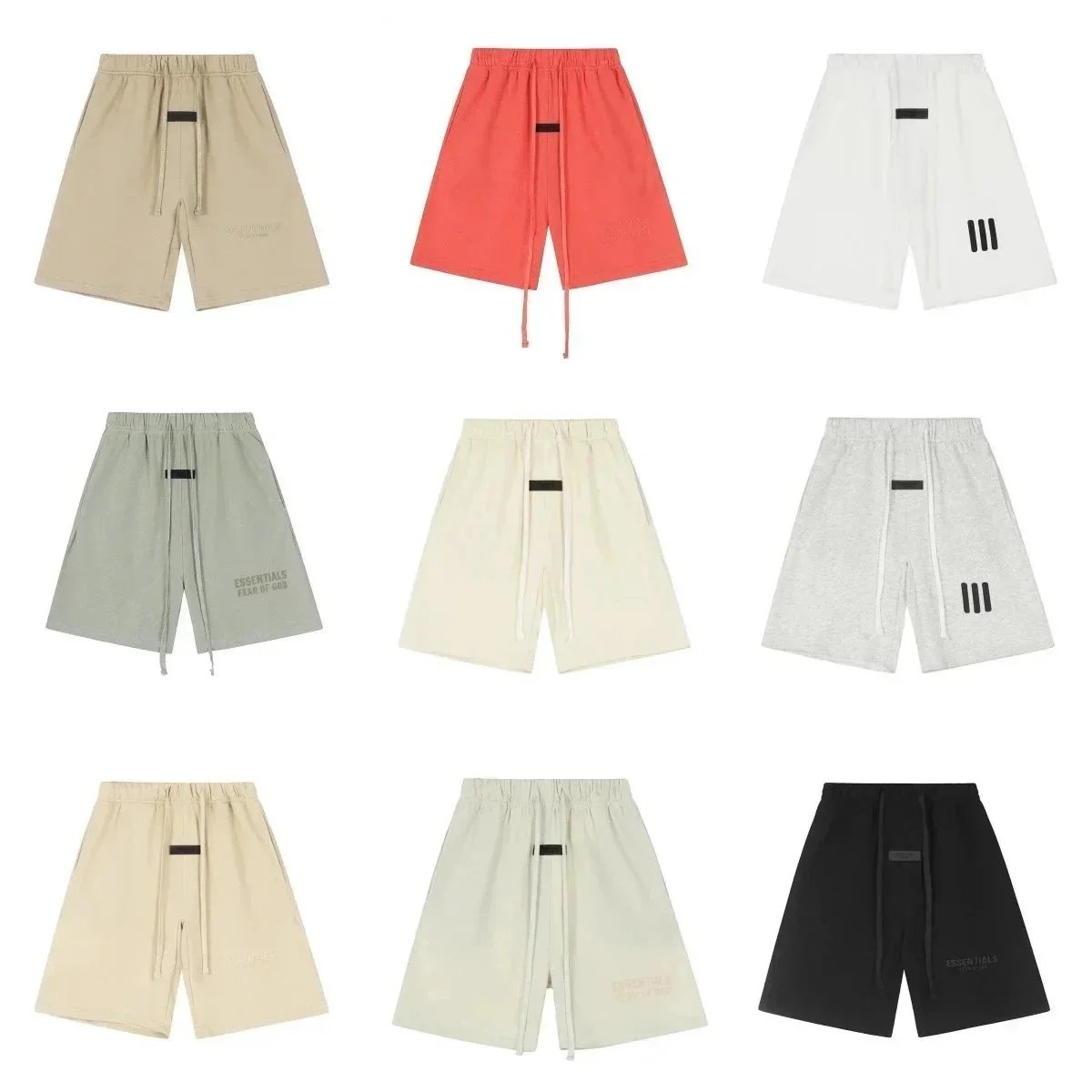 Loose-Fit Letter-Graphic Shorts — OJ02