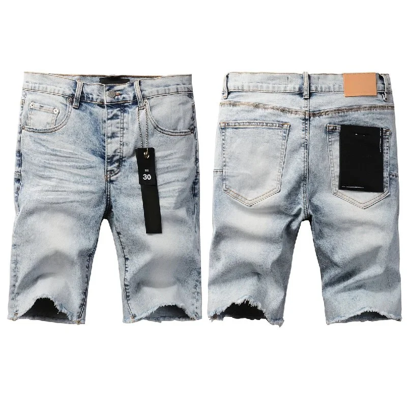 H-1 Fashion Trend Denim Casual Shorts Light Up Your Style 4