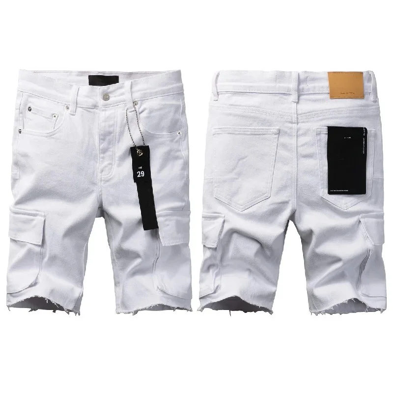 H-1 Fashion Trend Denim Casual Shorts Light Up Your Style 5