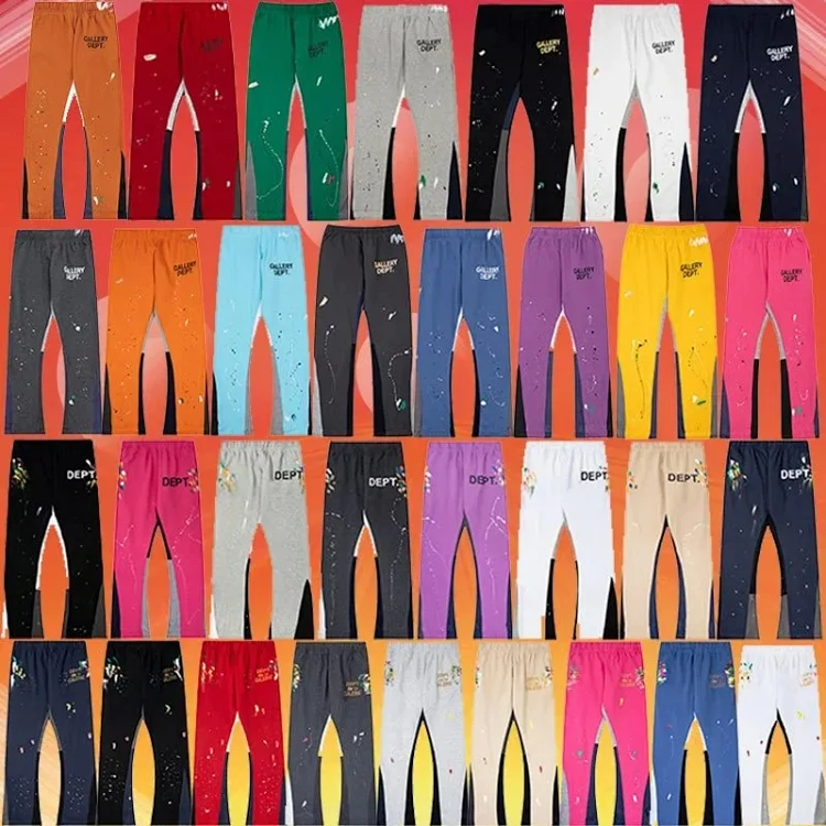 Men's Panelled Sweatpants 2